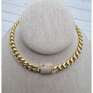 Cuban Gold chain necklace, jewelry gift ideas Christmas gift